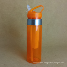 PC Water Bottle with Straw